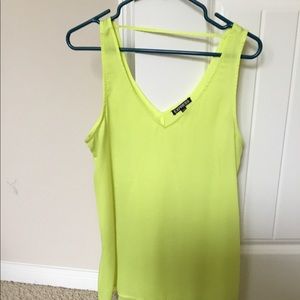 Yellow Tunic Tank